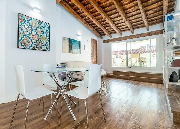 Florit Flats - Center 2Br 2Ba Attic Terrace View Wifi Ac